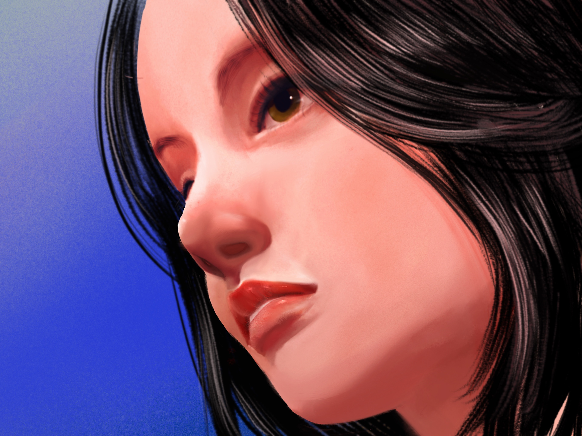 Digital painting study