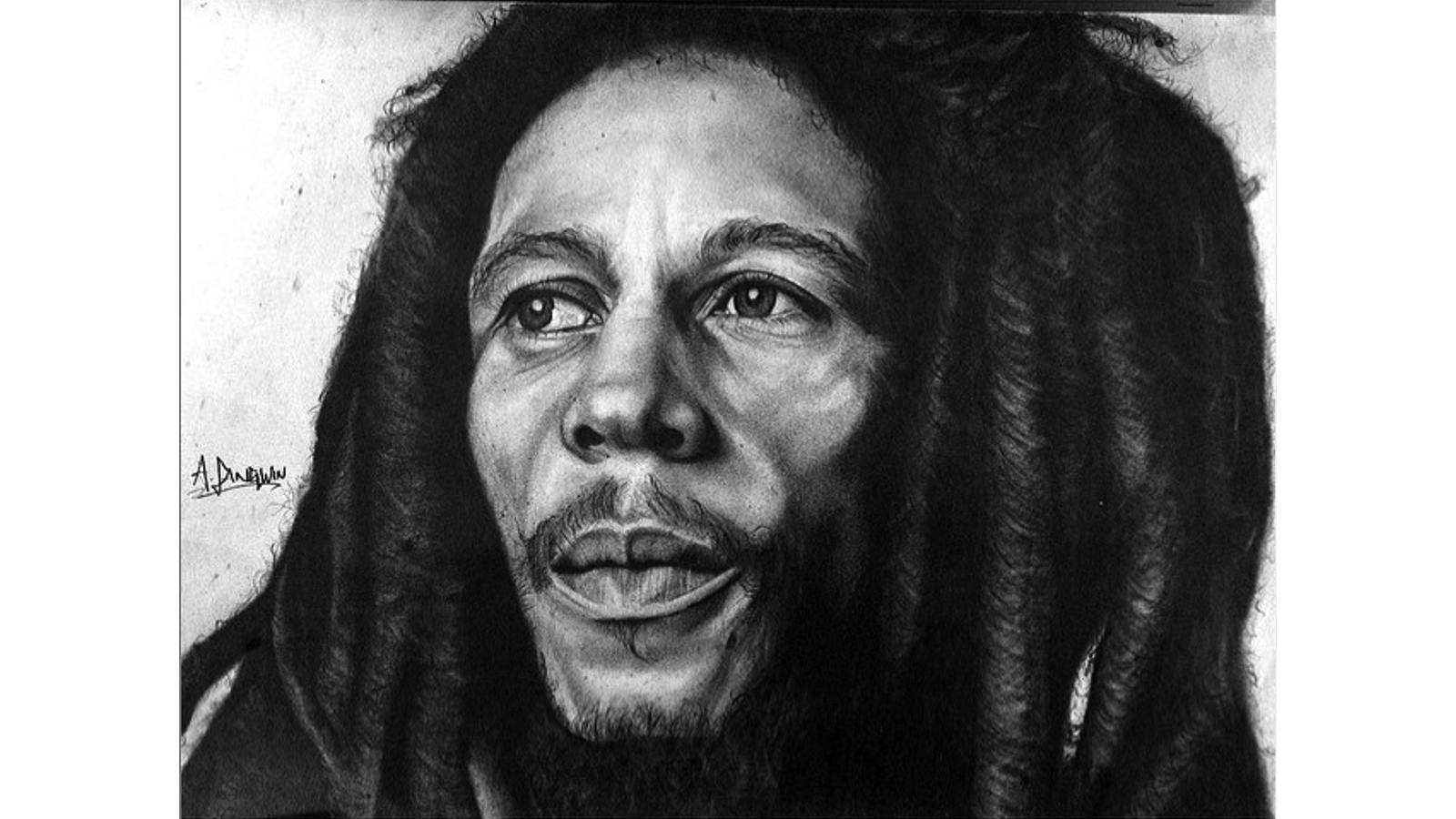 Bob Marley Portrait Tattoo - wide 3