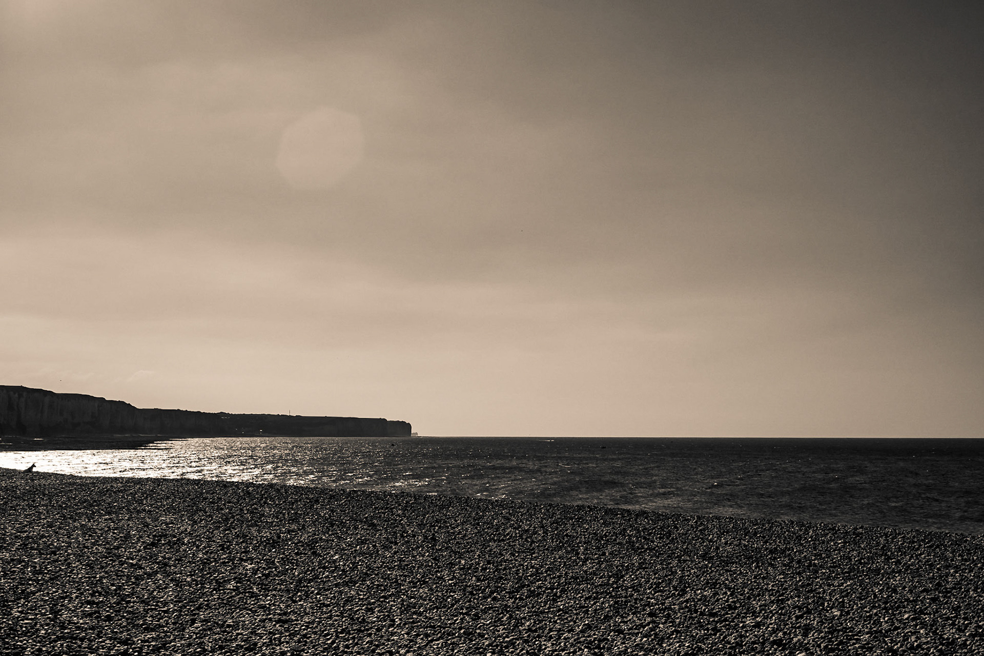 Pebbles on the beach