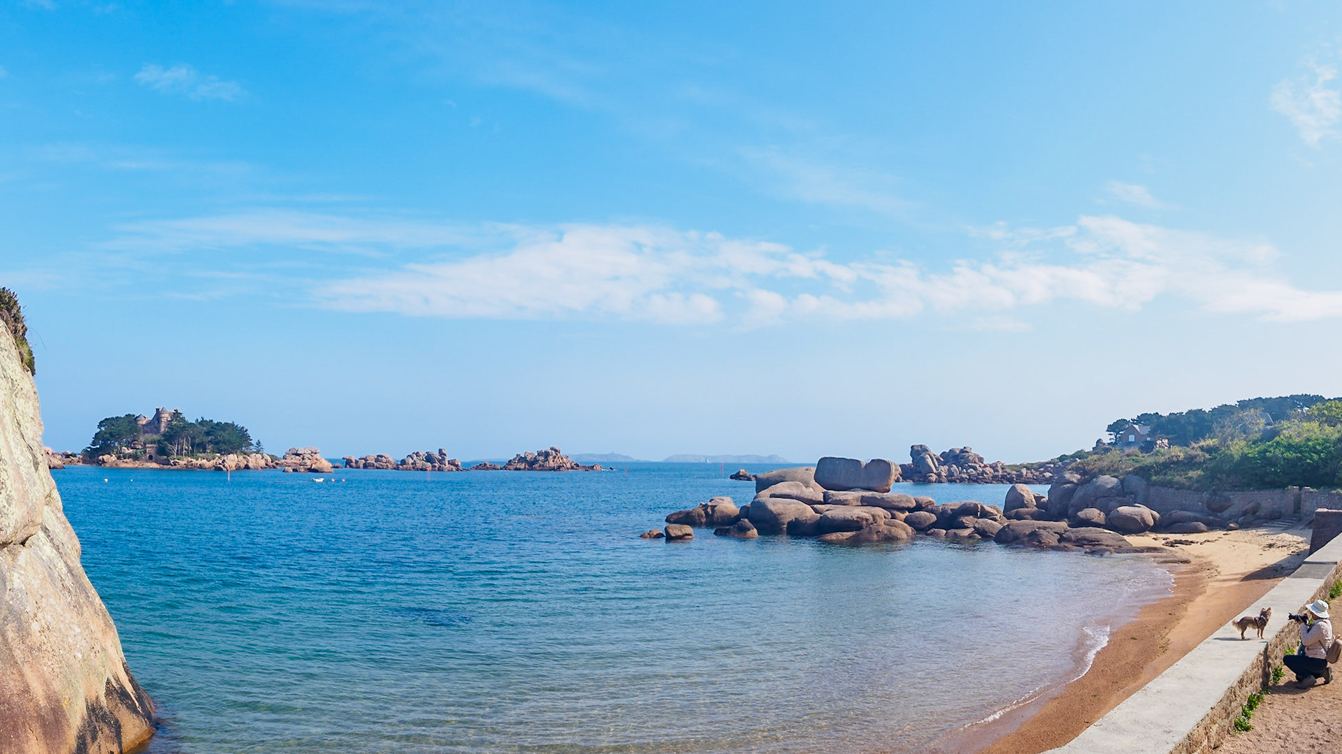 Ile de Costaérès scenic