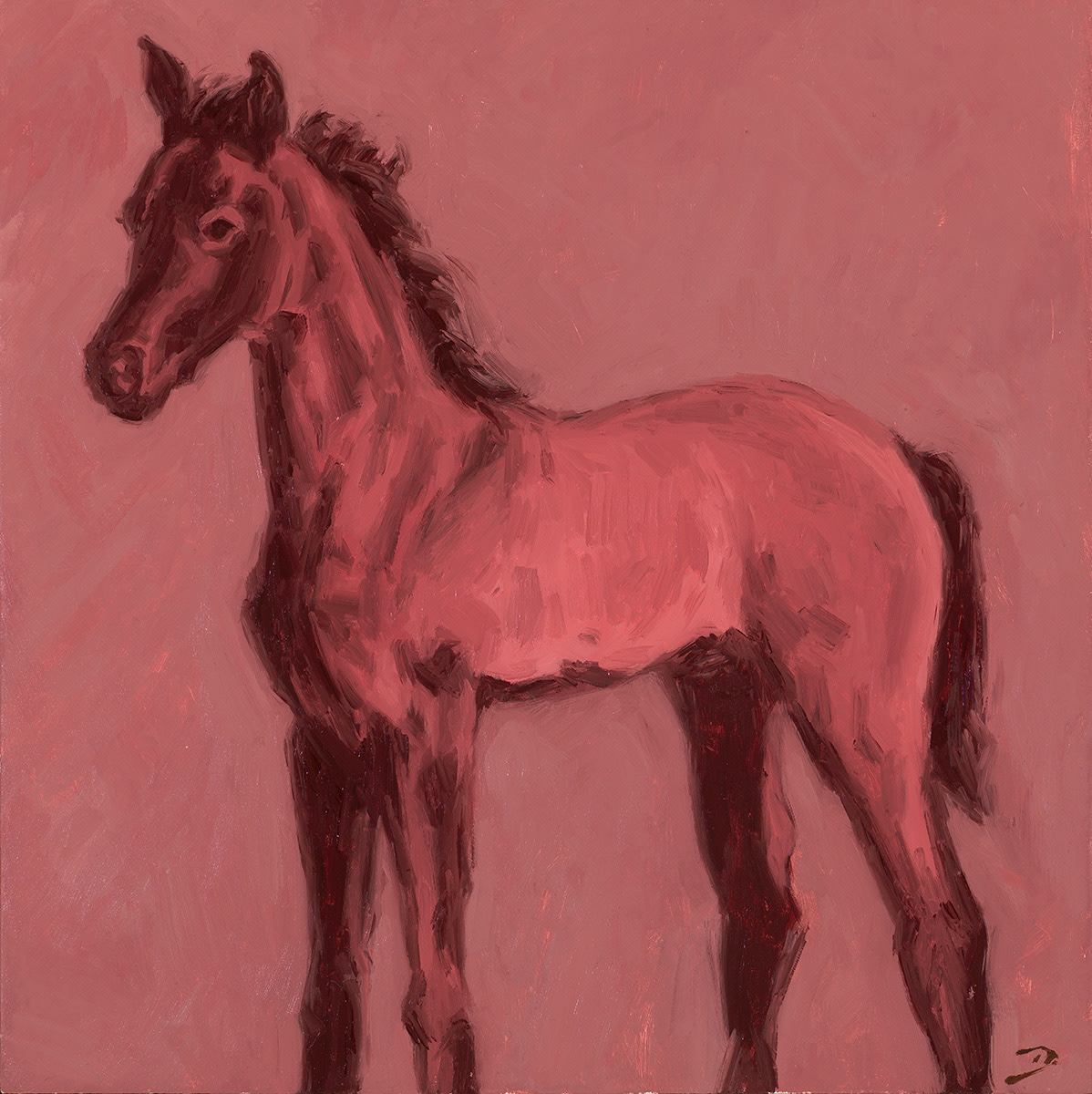 "Red Foal III"