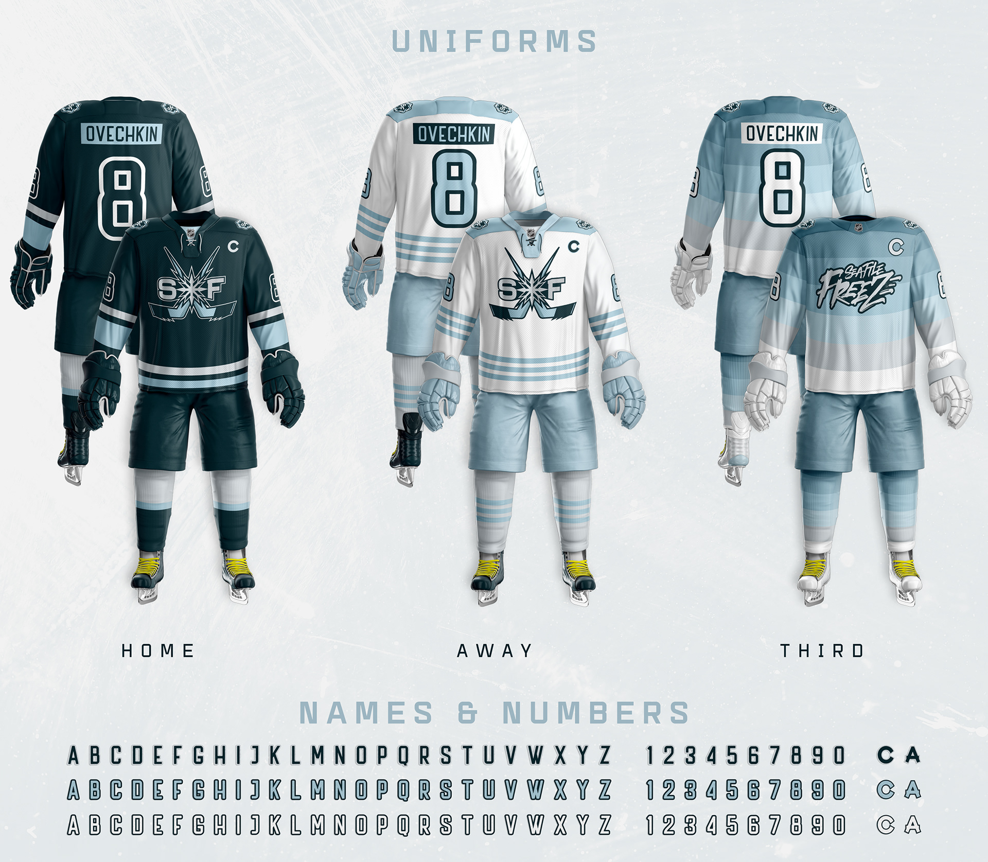 Katie Spence - Seattle Freeze NHL Team Concept and Brand Vision