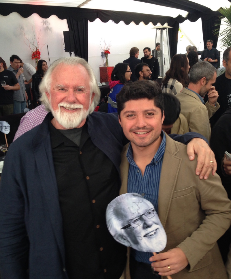 Junto a Alvy Ray Smith - Co-fundador de Pixar