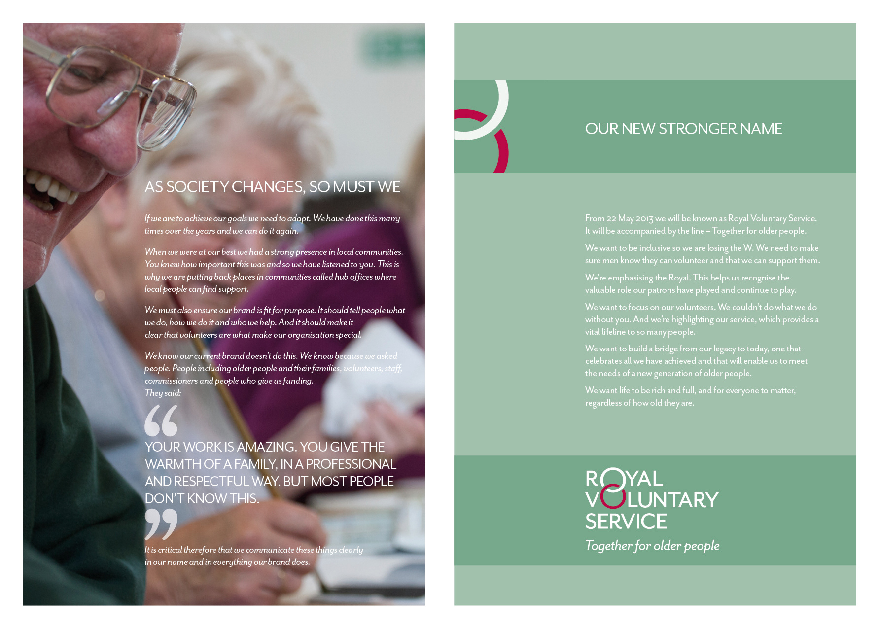 David Brady Design - Royal Voluntary Service