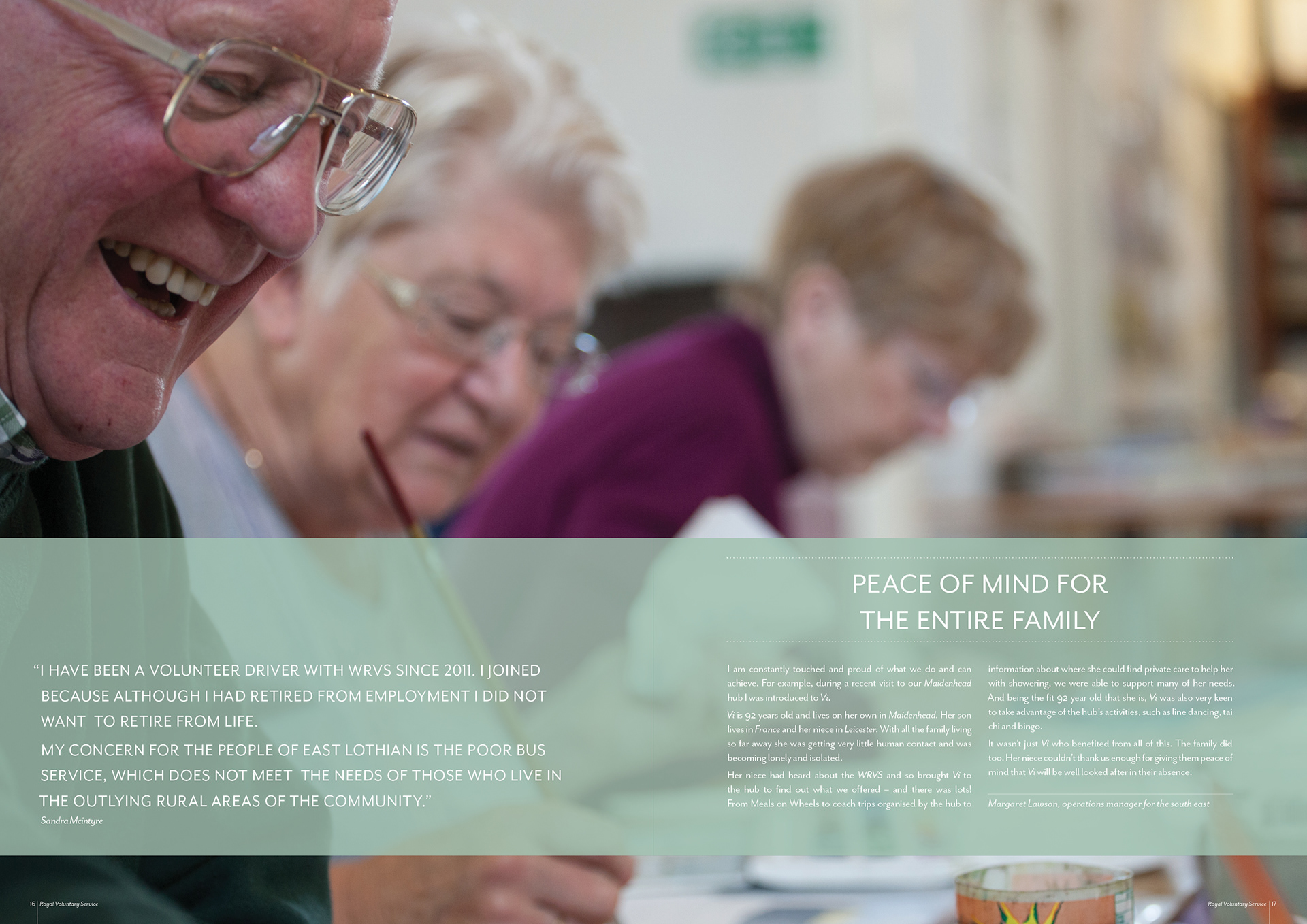 David Brady Design - Royal Voluntary Service