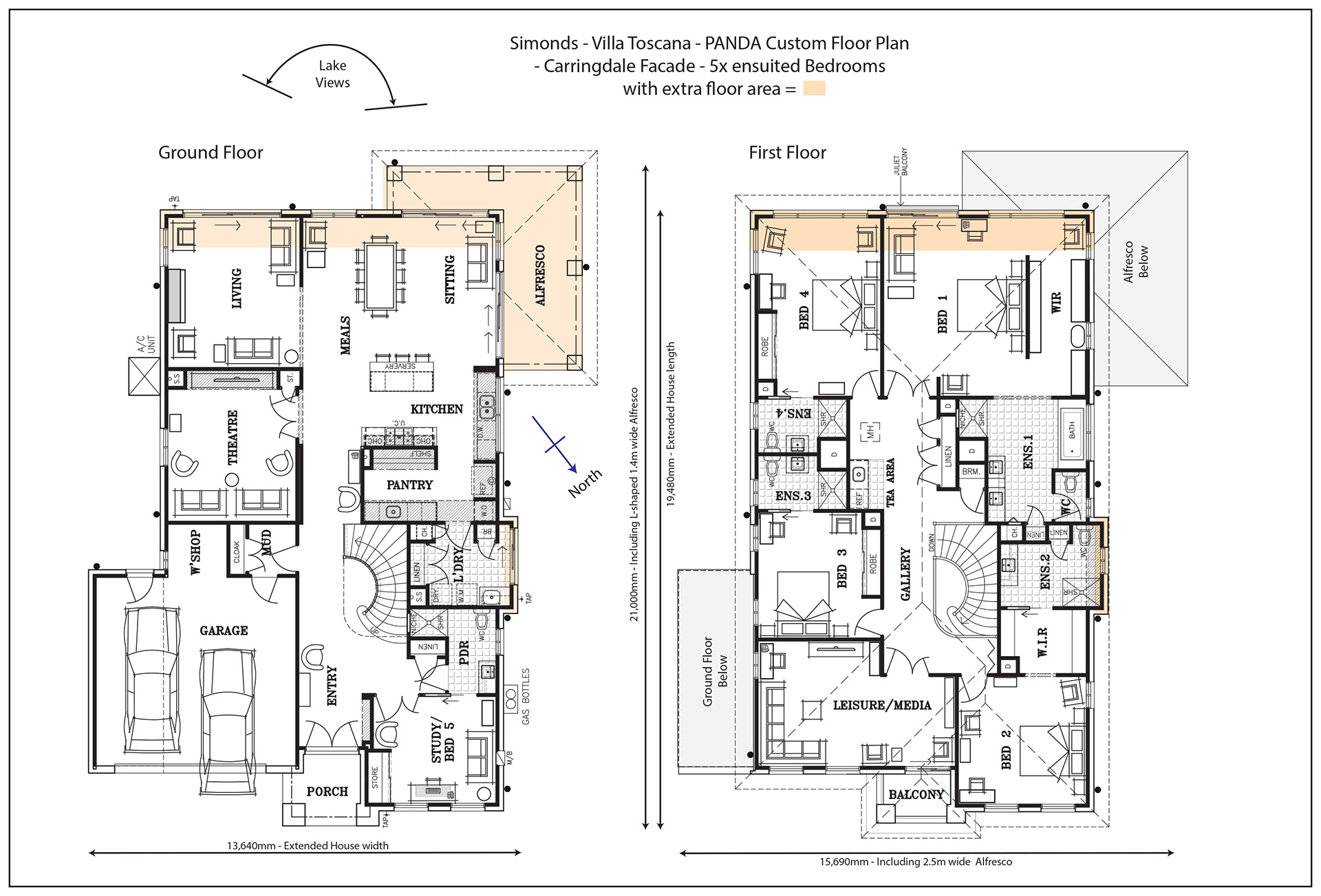 Customised Floor Plan