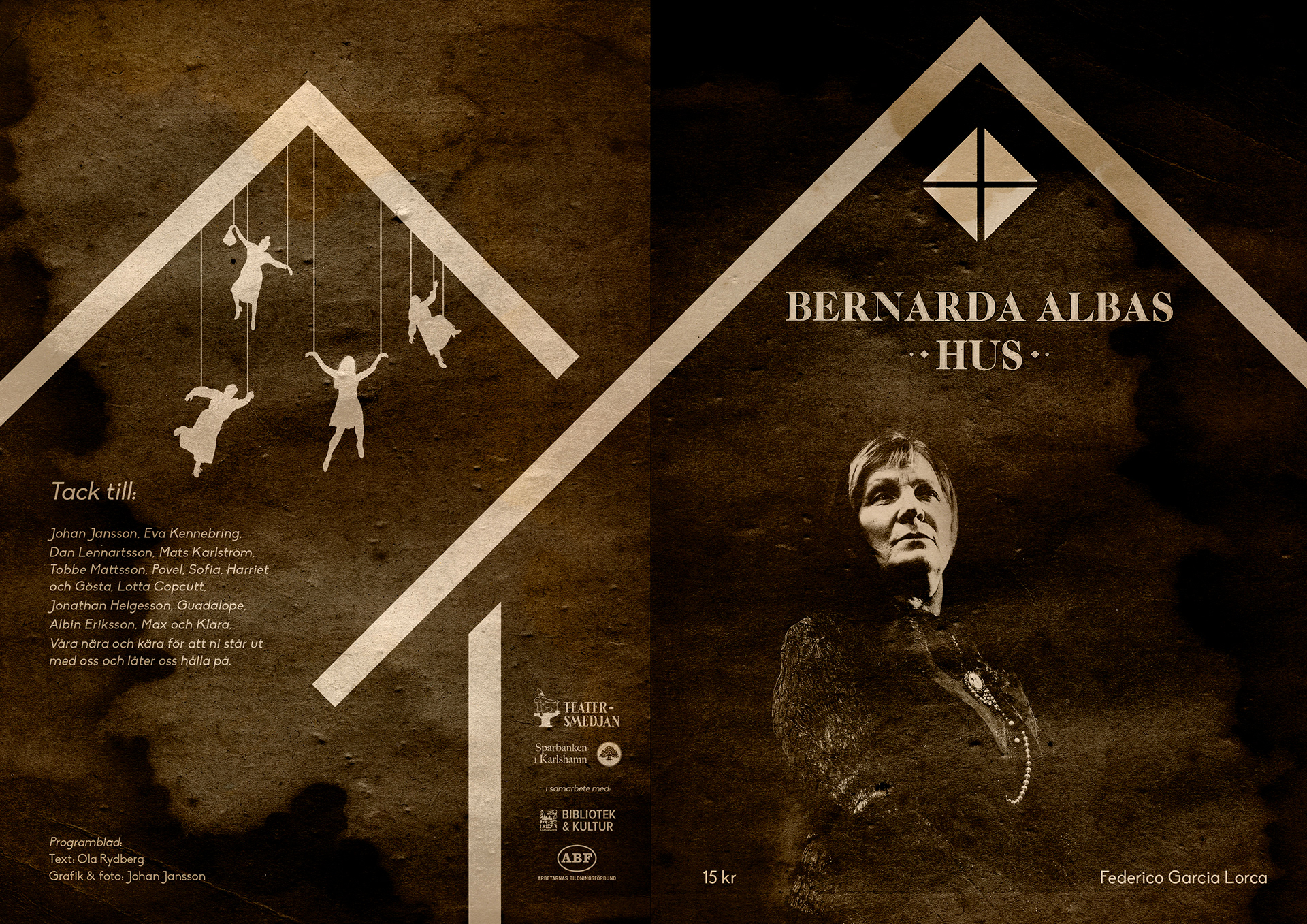 Bernardas Hus - Programblad omslag (2020)