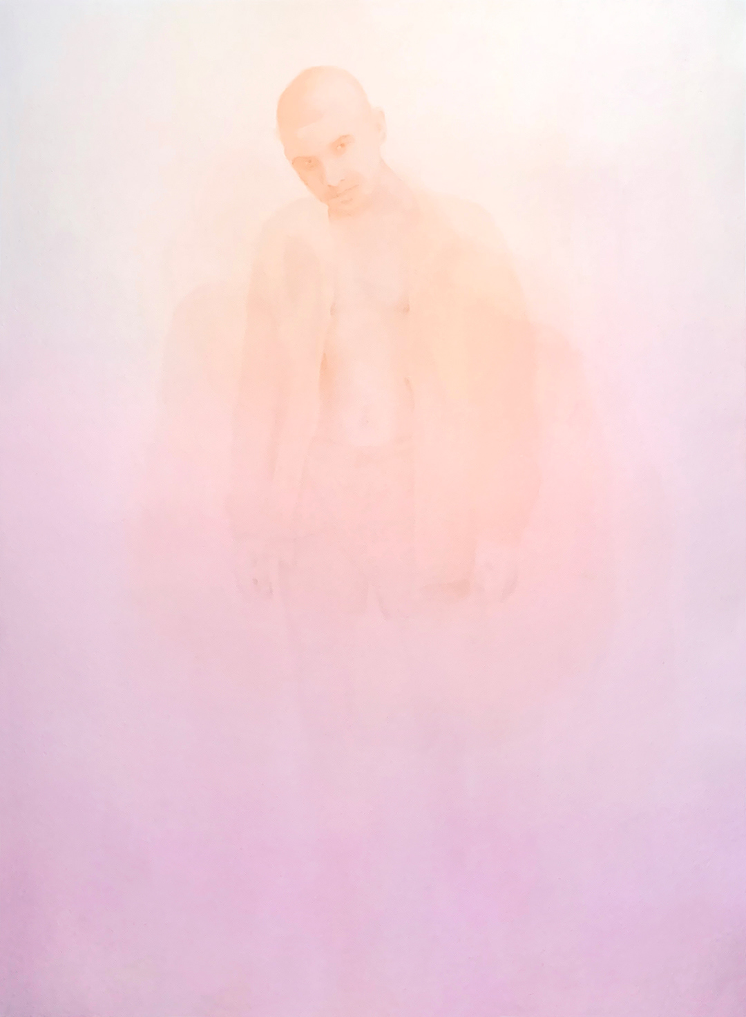 "Pokoynichek" aquarelle et pastel sur papier - 460 x 610 mm - 2020