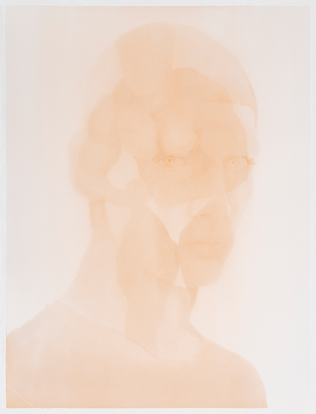 "Colosses (portrait)" aquarelle et pastel sur papier - 610 x 460 mm - 2020