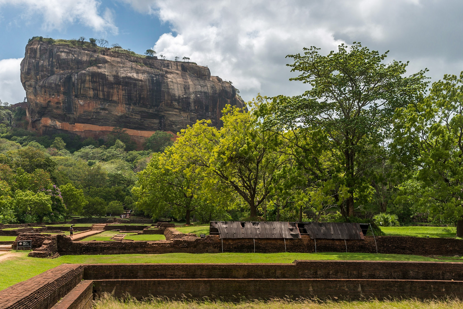 Sri Lanka, Sigiriya Rock Fortress, the Lion Rock
