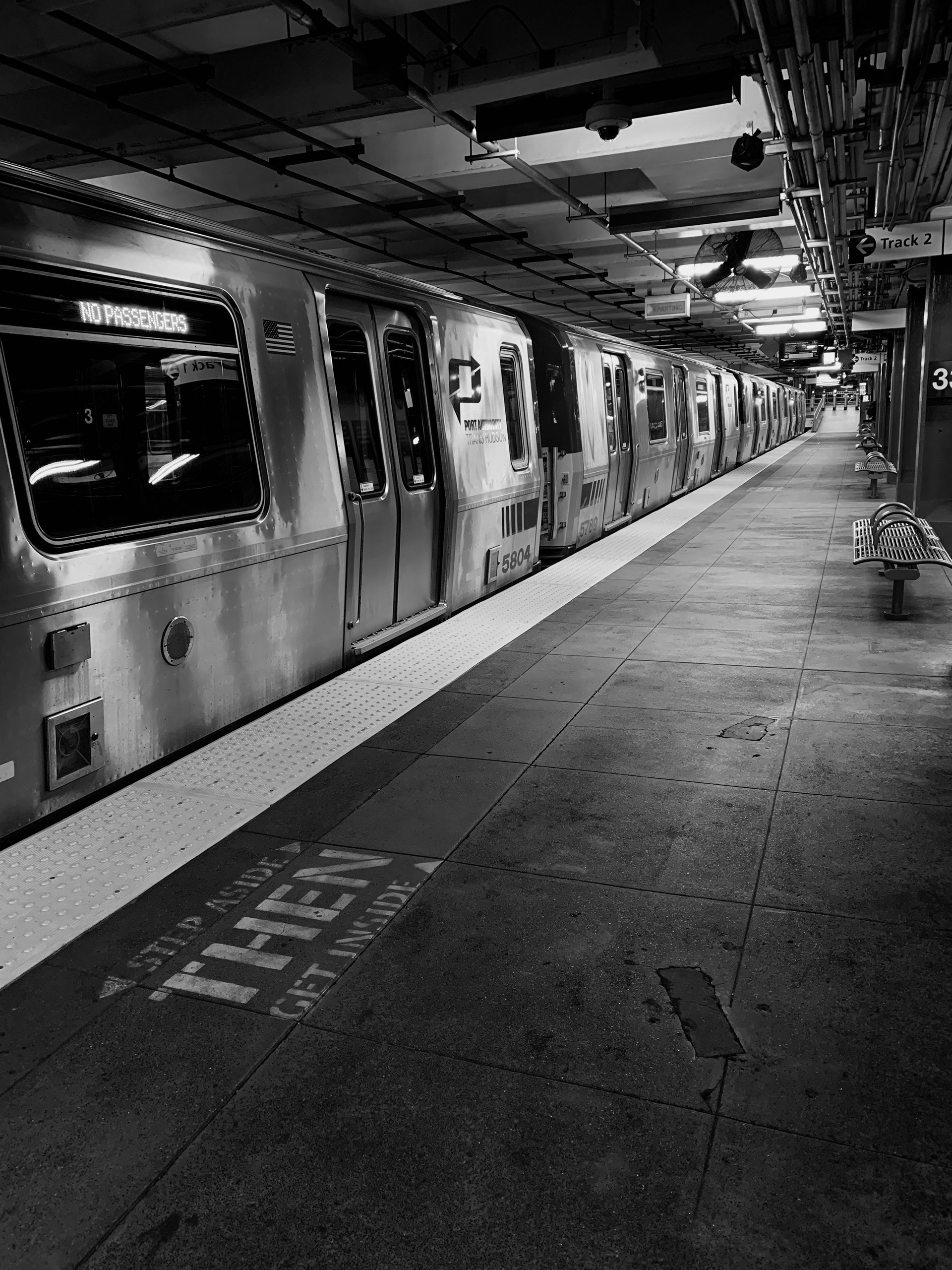 "Pandemic Rush Hour" Herald Square, NY 2020