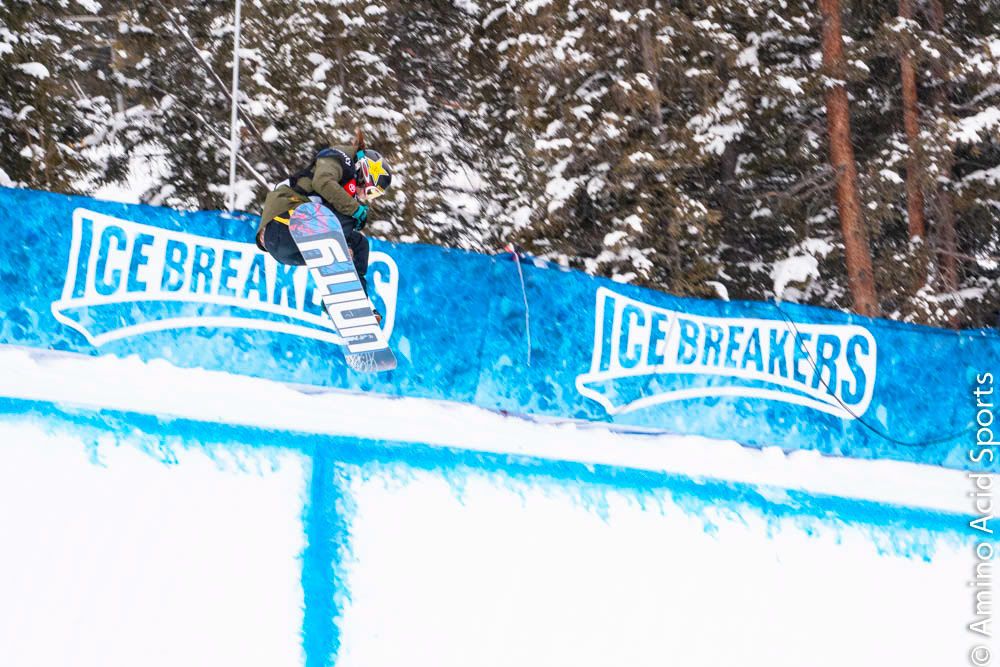 USA's Arielle Gold zips a Misty front 540