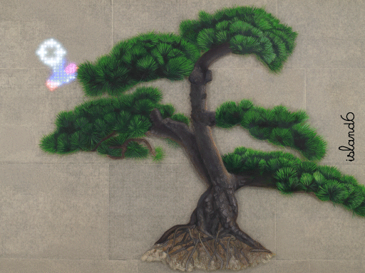 "Noise Among the Midnight Green" by island6 Art Collective (Liu Dao)