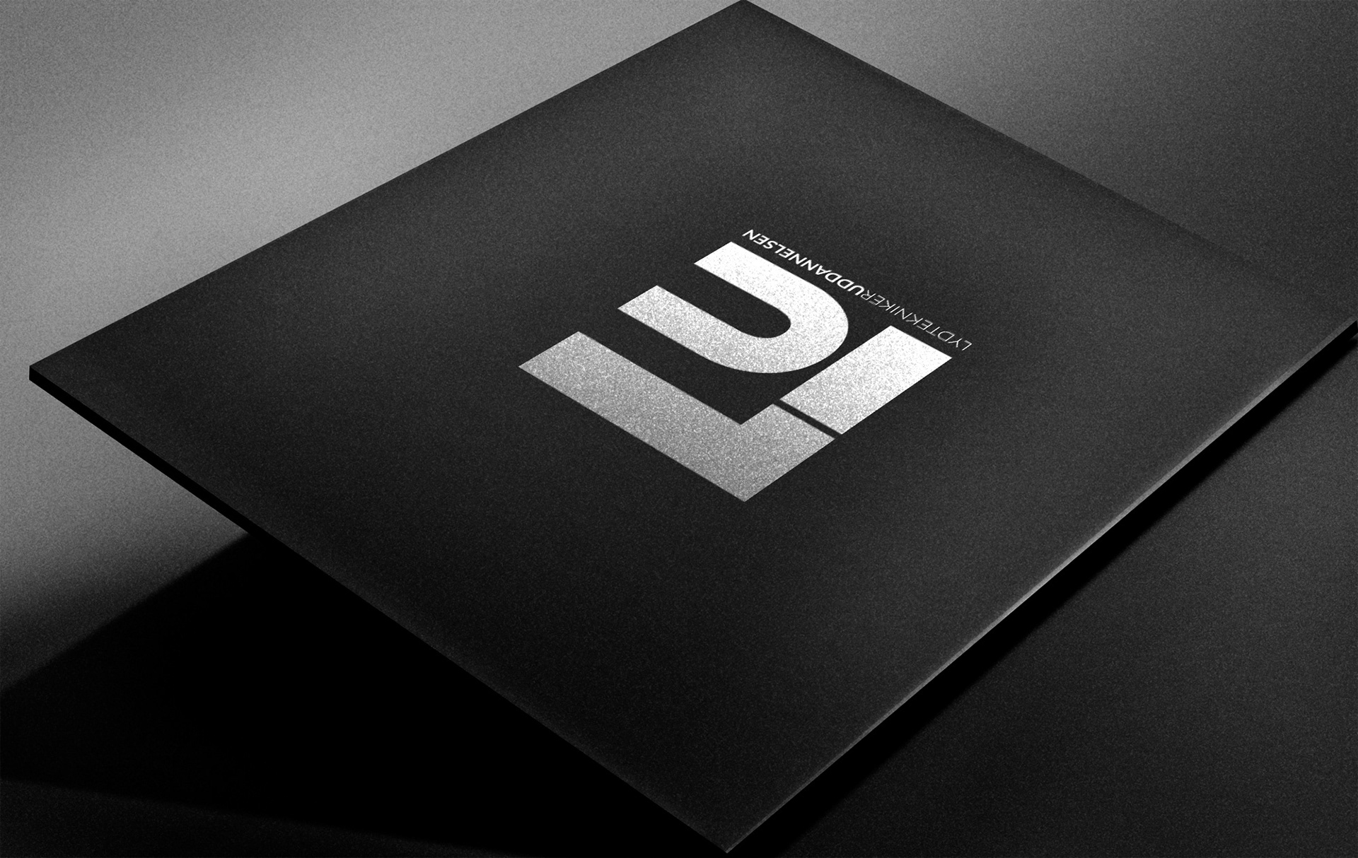 Presentation of the Logo and the Visual Identity for Lydtekniker Uddannelsen, as part of the branding made by Brandiaq