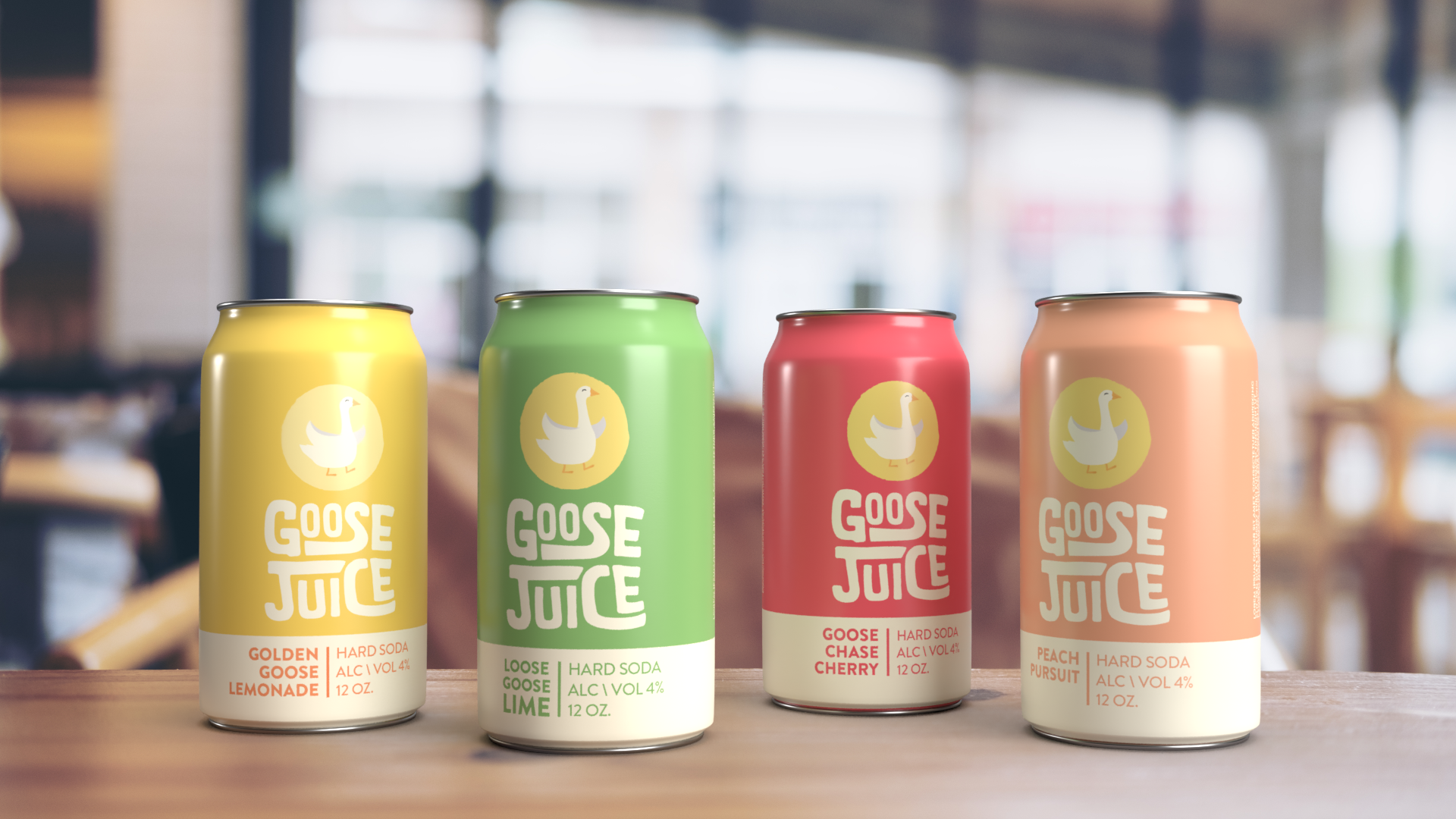 Lucy Ackerman Goose Juice Branding Project