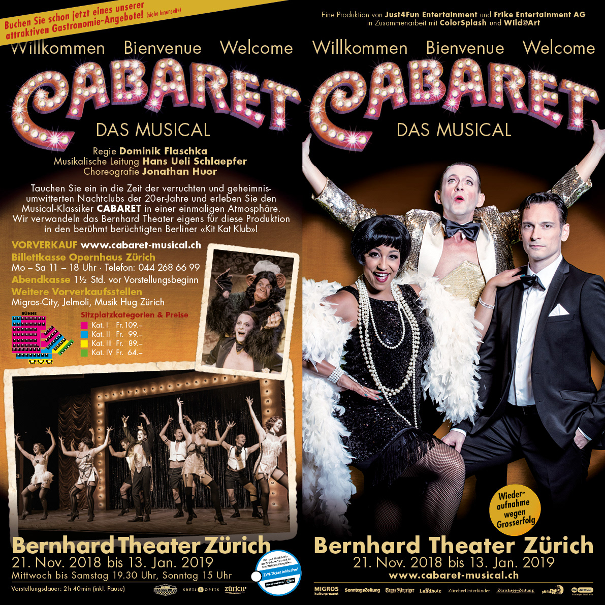 Faltflyer Vorder- & Rückseite