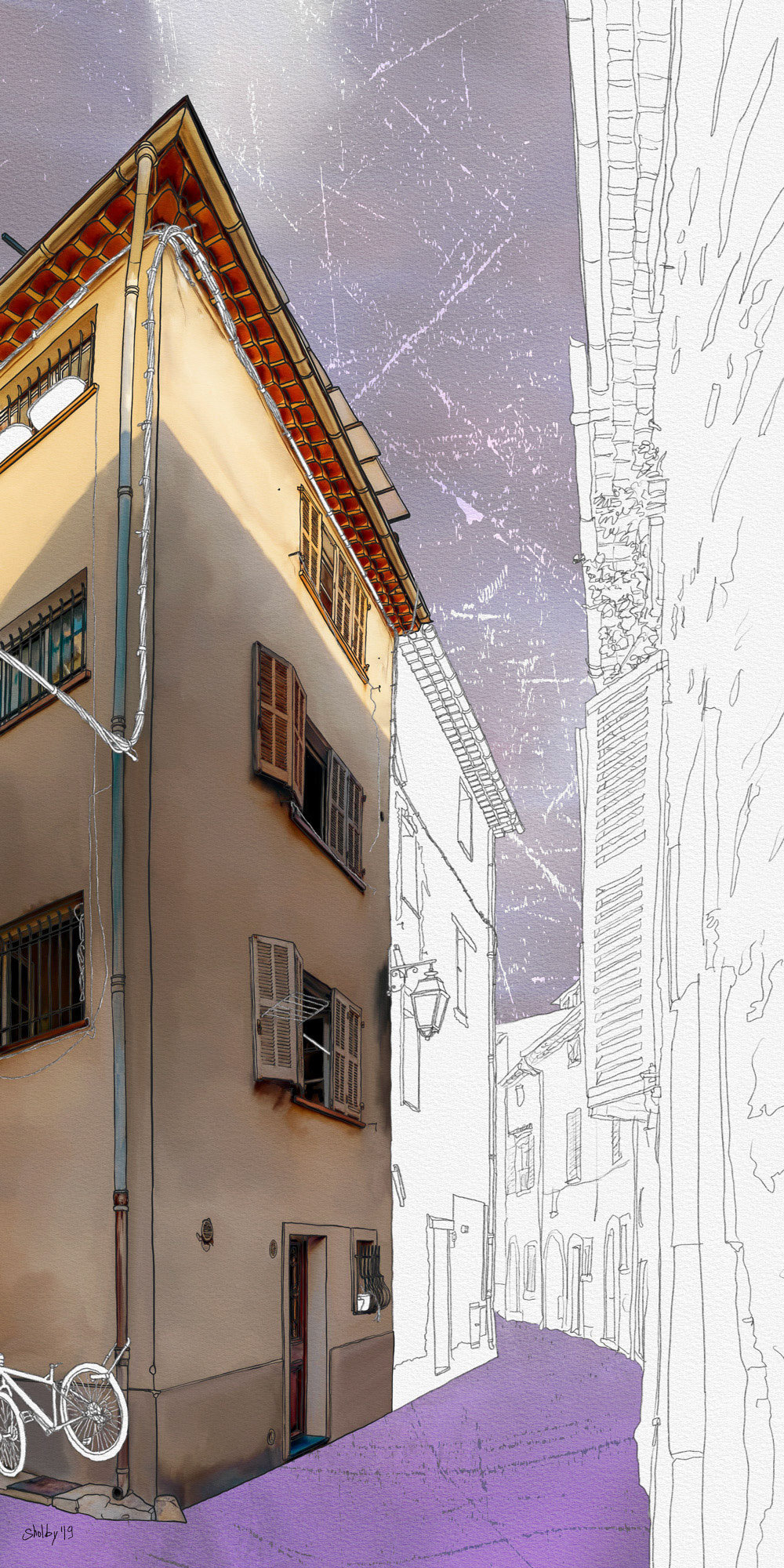 Rue des Barricades (80x40)