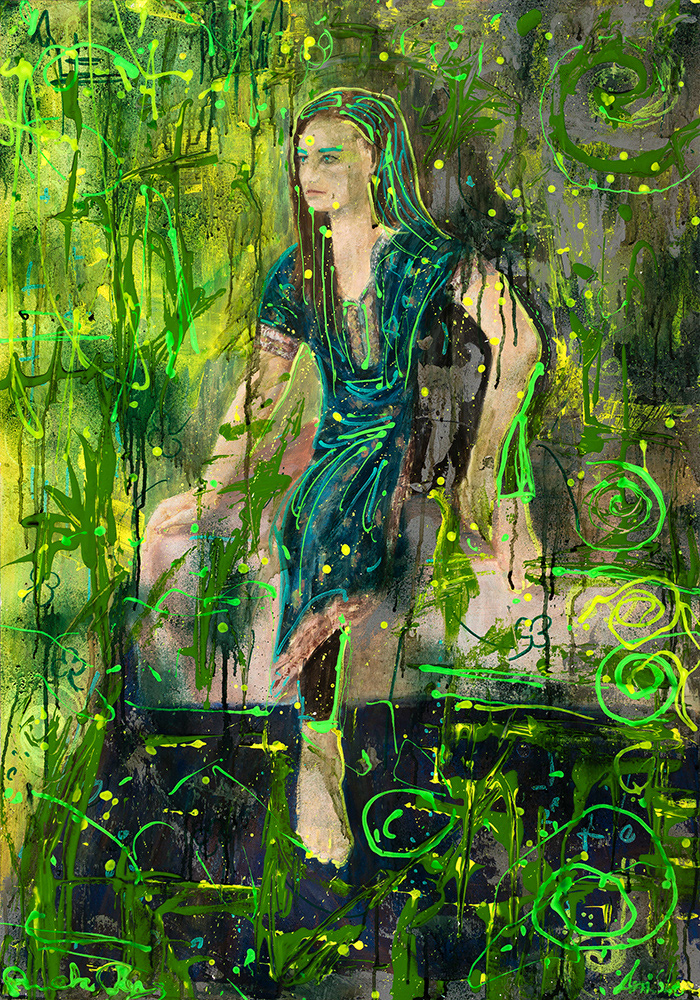 Down to Earth - Acrylic on HDF panel
