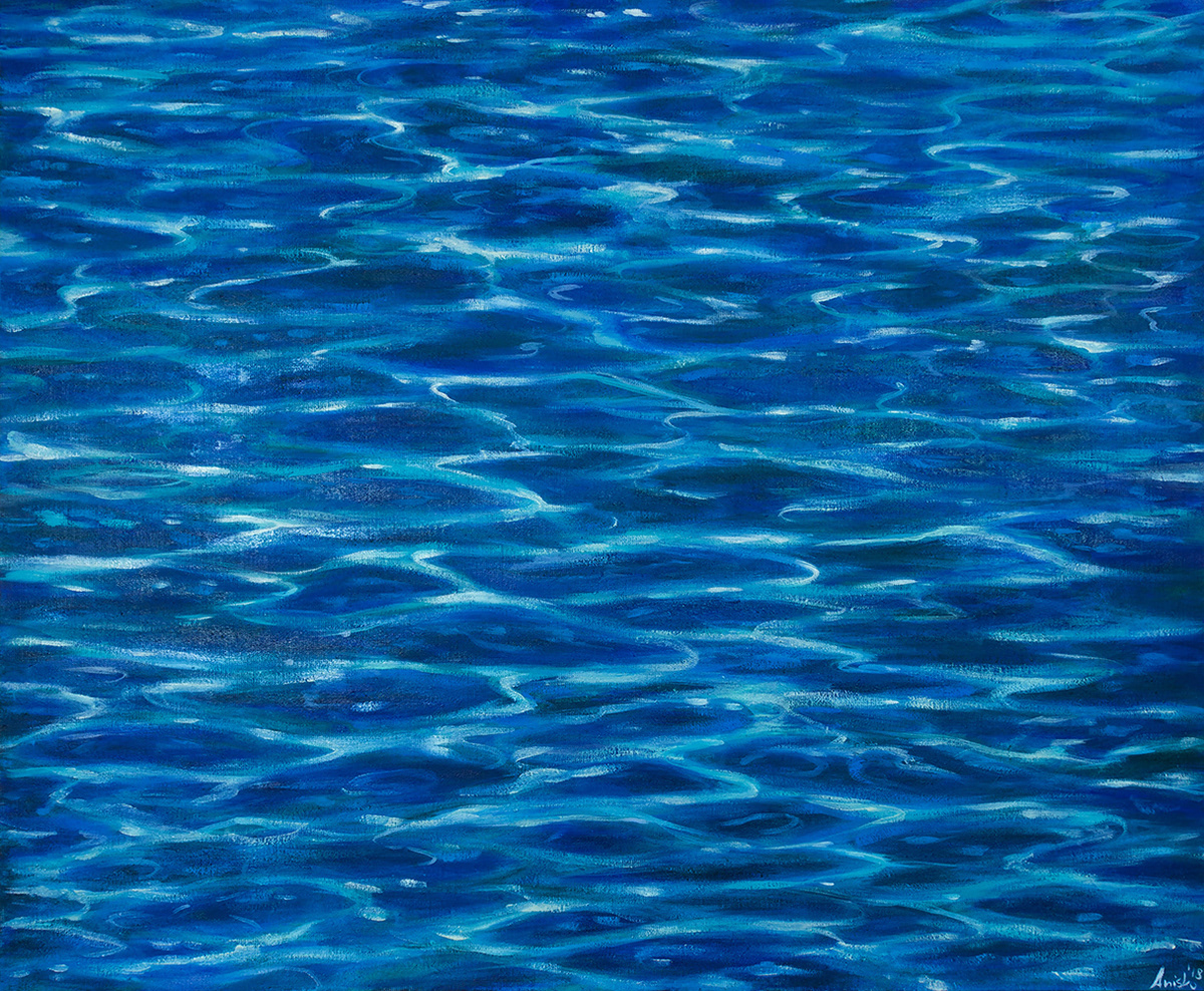 Sea - Oil on Linen