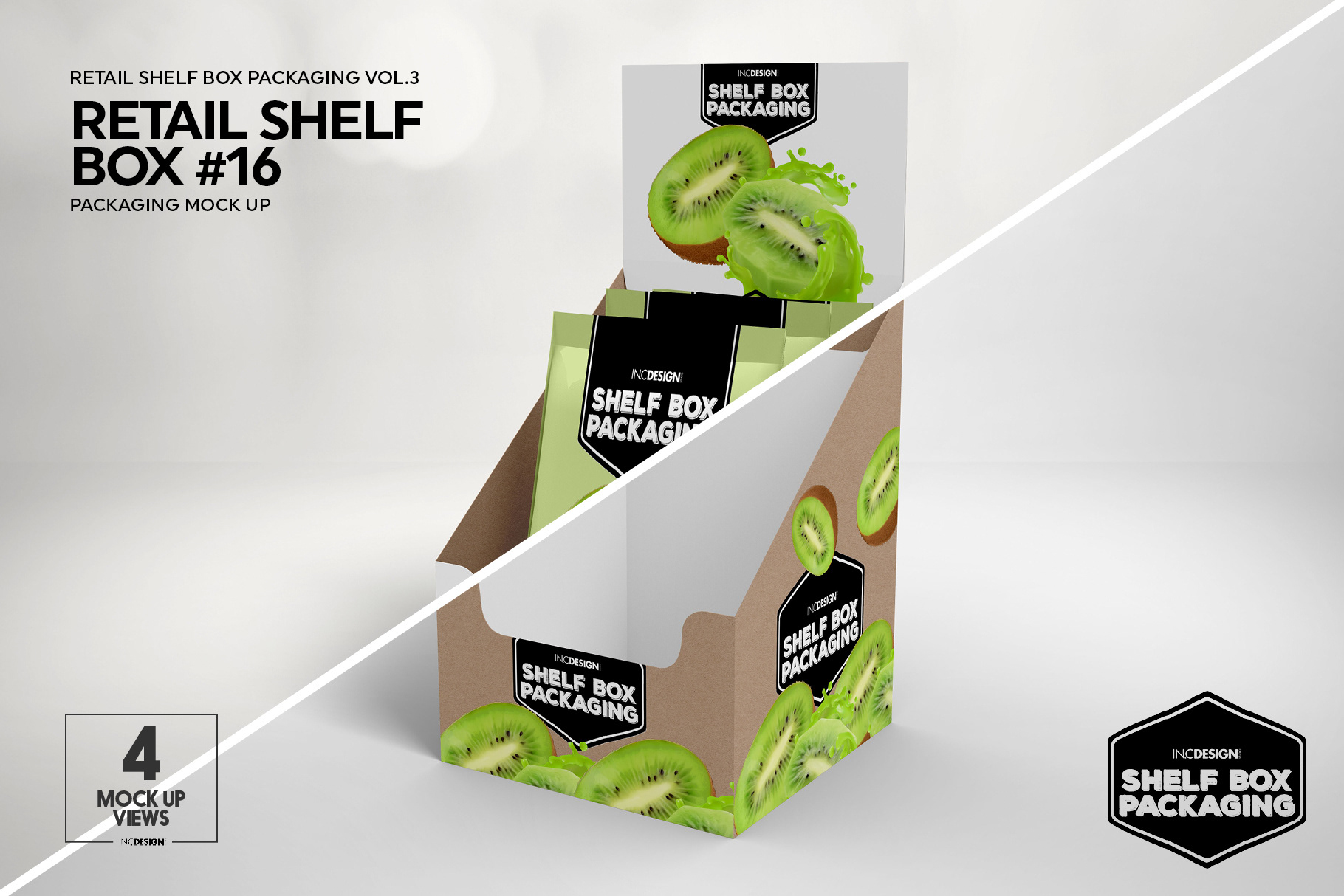 Download In C Design Studio Mockup Template Retail Shelf Box Packaging Vol 03 PSD Mockup Templates