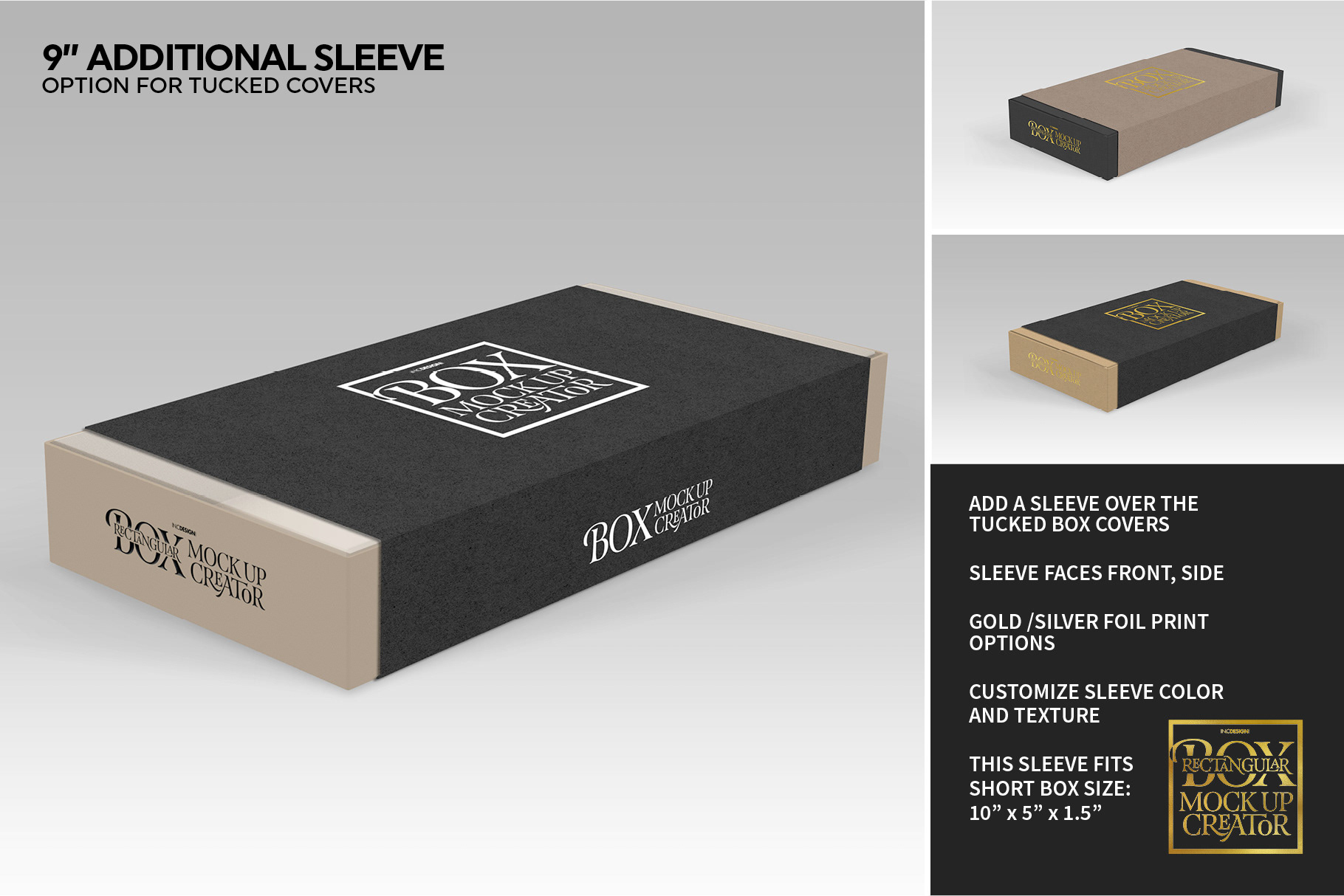 Download IN.C DESIGN STUDIO - Rectangular Box MockUp Creator