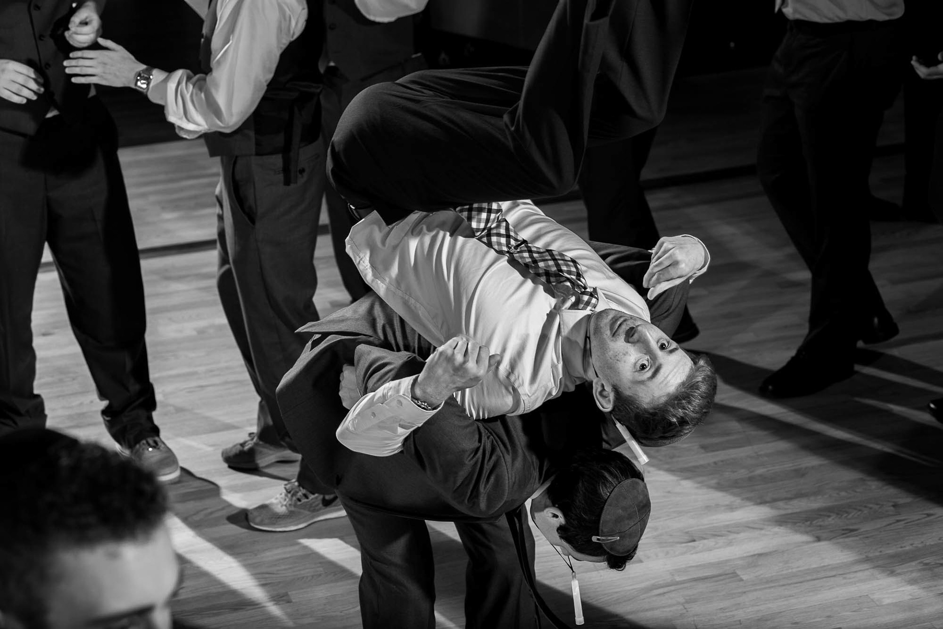 Arienne and Avi wed at Beth Tfiloh on Sunday, June10, 2018.