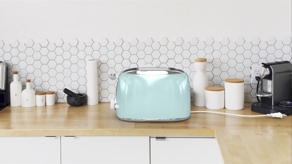 Toaster digital modeling workout.