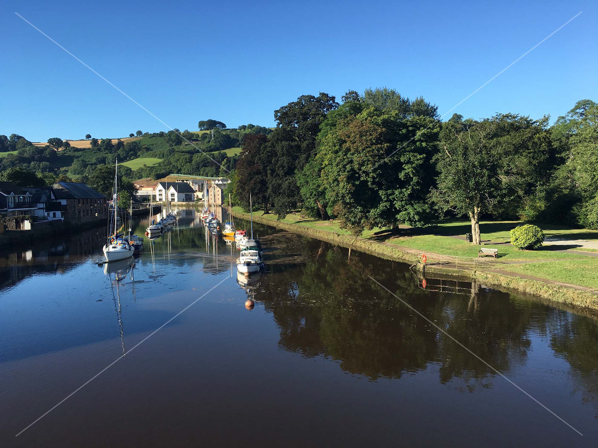 River Dart in Totnes