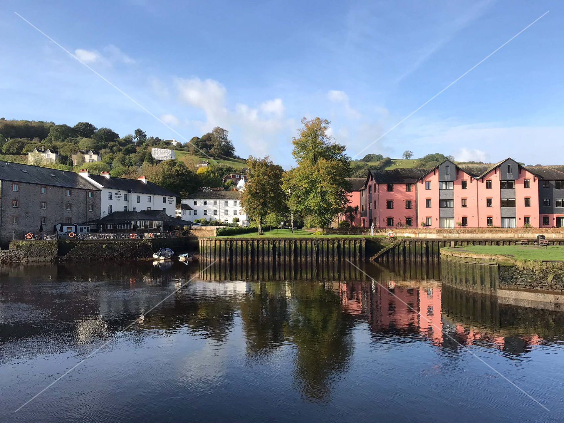 River Dart in Totnes