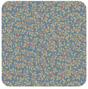 Berries - teal