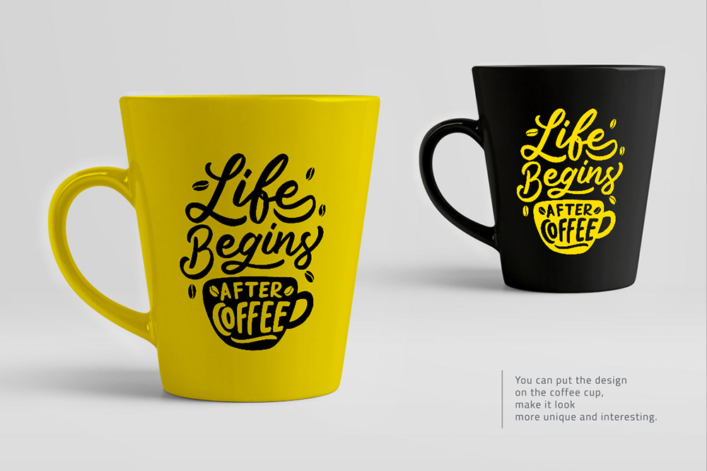 Download Wahyu Andi Svg Bundle Lettering Coffee Quotes PSD Mockup Templates