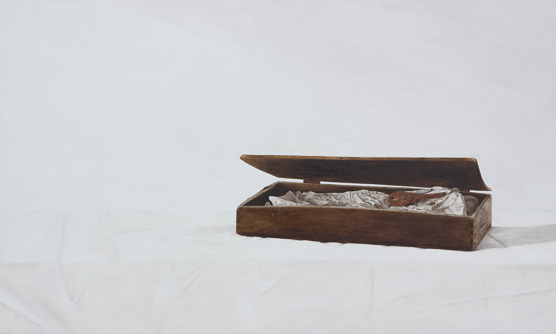 Oil on wood - 30 x 50 cm.
