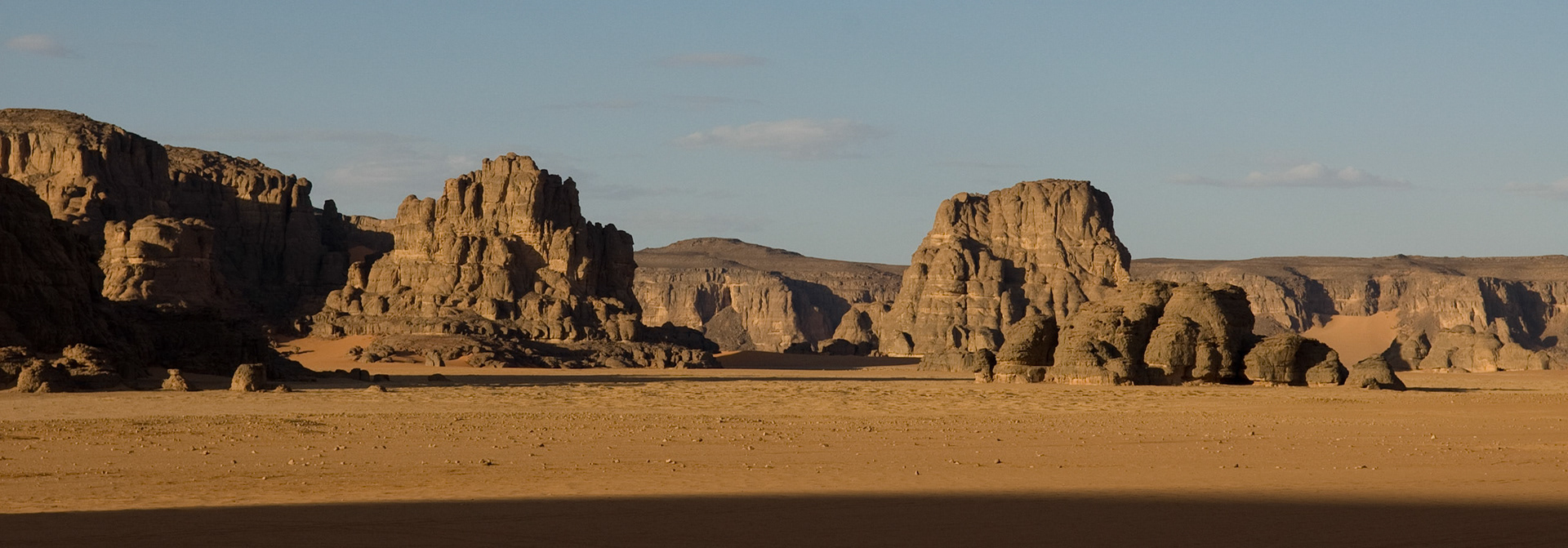 Desert Landscape in Tadrart (Admer Tadrart, Algeria)