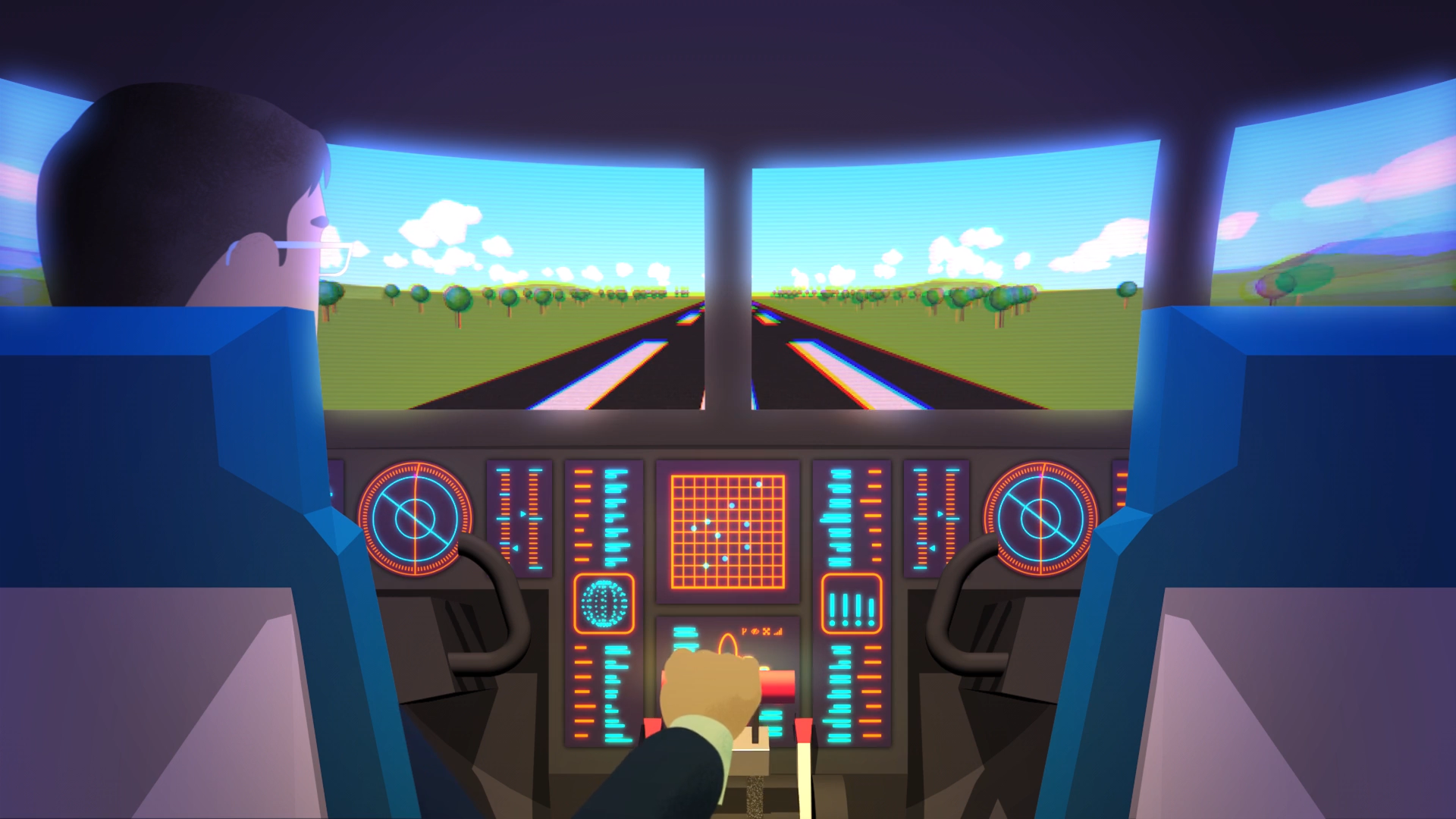 Thales - Flight Simulator