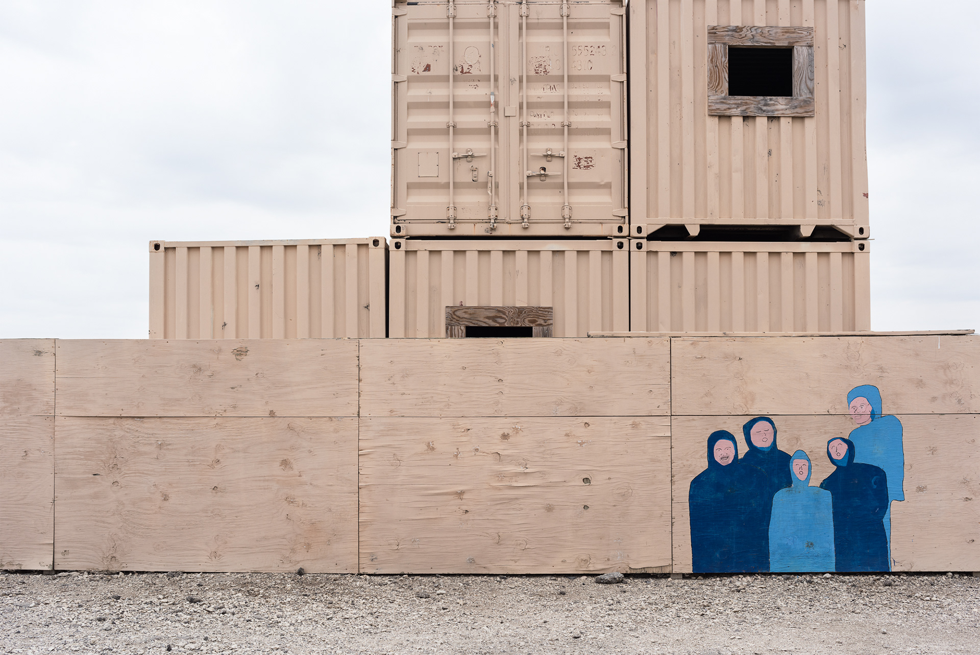 Painted Women, Live Fire Village #6, Fort Riley, Kansas