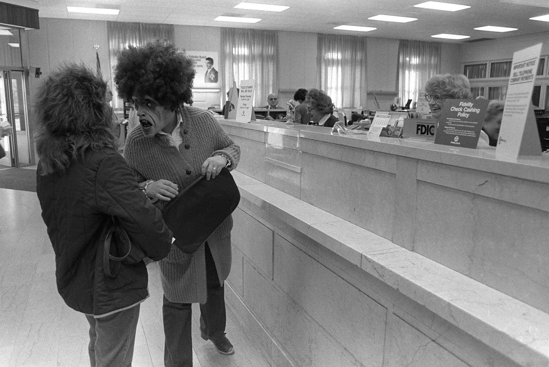Bank customers/Lansdowne, Pa.