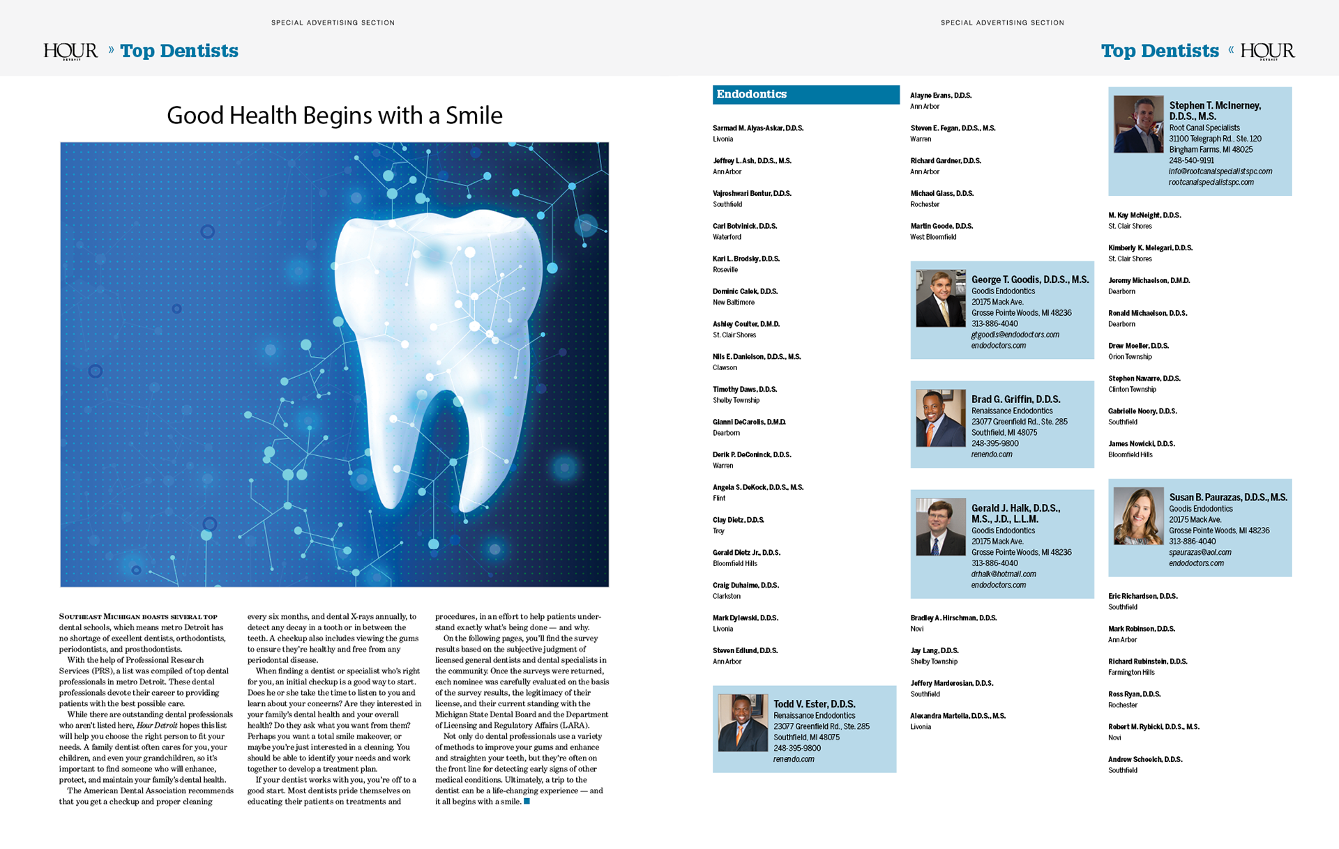 Top Dentists Section