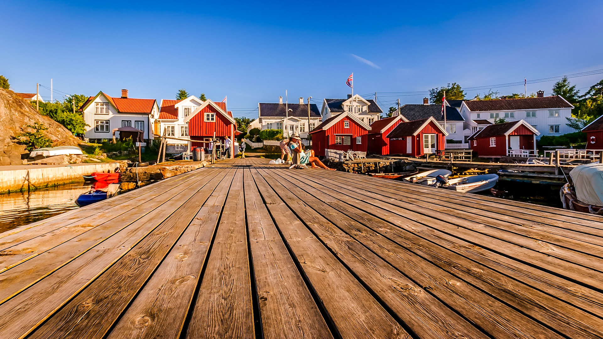 Sørlandsidyll på Merdø ved Arendal