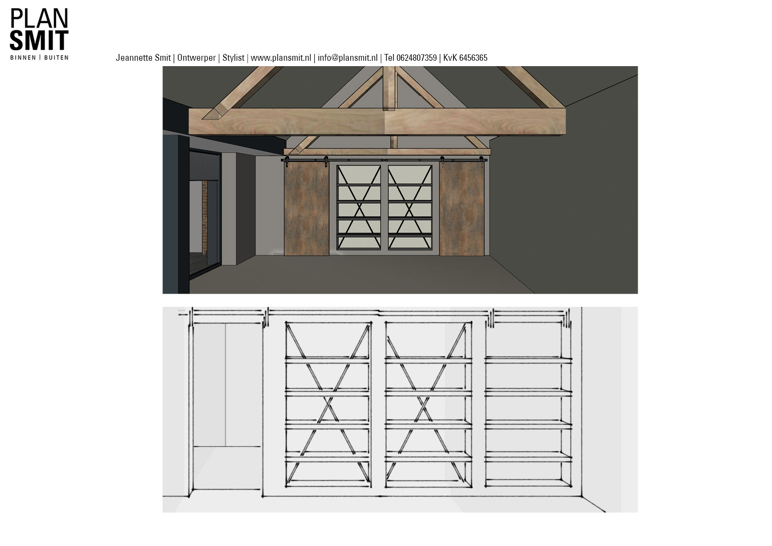 Kastenwand.. ontwerp op maat