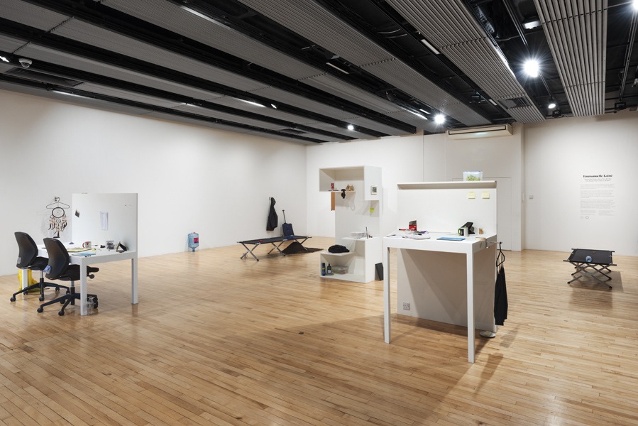 Emmanuelle Lainé, "Learn the Rules Like a Pro, So You Can Break Them Like an Artist!", Hayward gallery, exhibition view, credit: Thierry Bal