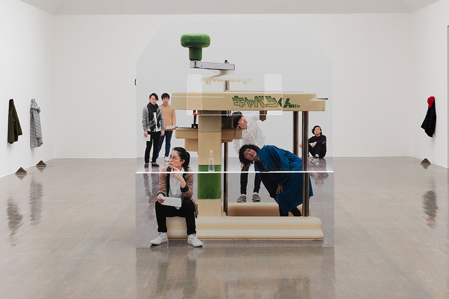 Emmanuelle Lainé, Exhibition view at Art Tower Mito (Japan)