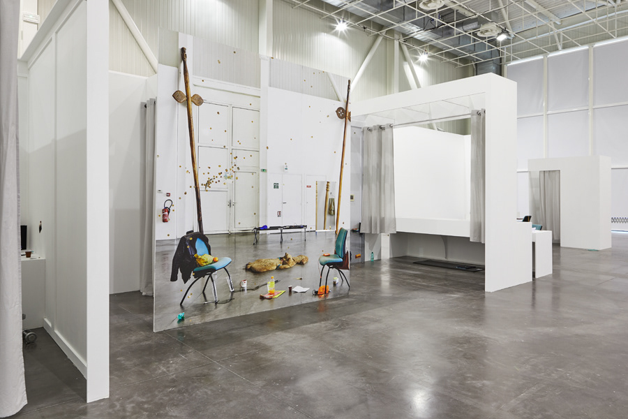 Emmanuelle Lainé, Suspension Volontaire de la Crédulité, Panorama 2019, exhibition view, Credit : Jeanchristophe Lett