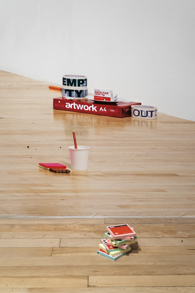 Emmanuelle Lainé, "Learn the Rules Like a Pro, So You Can Break Them Like an Artist!", Hayward gallery, exhibition view, credit: Thierry Bal