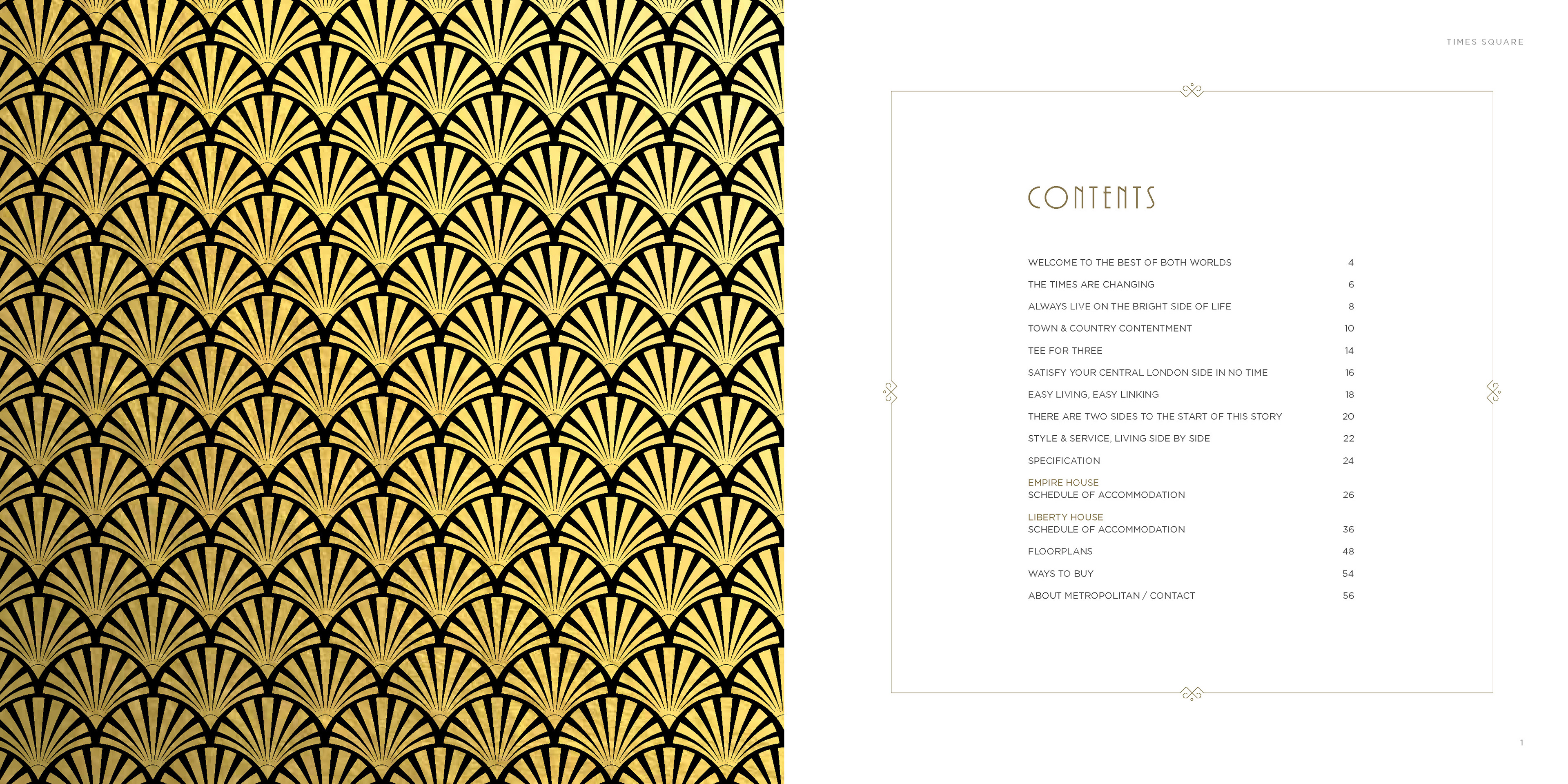 End Page / Contents Page
