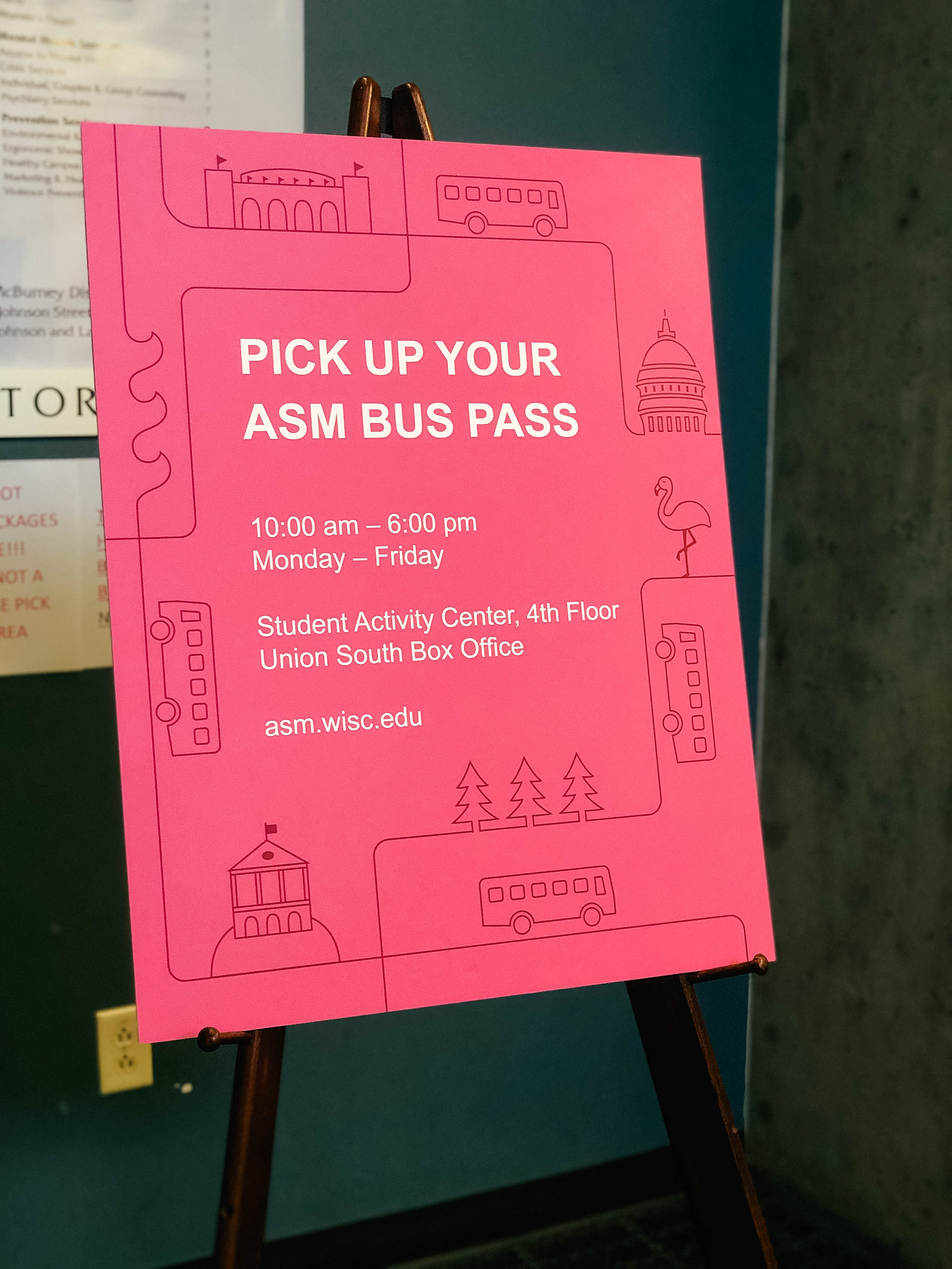 Foam Core Lobby Sign