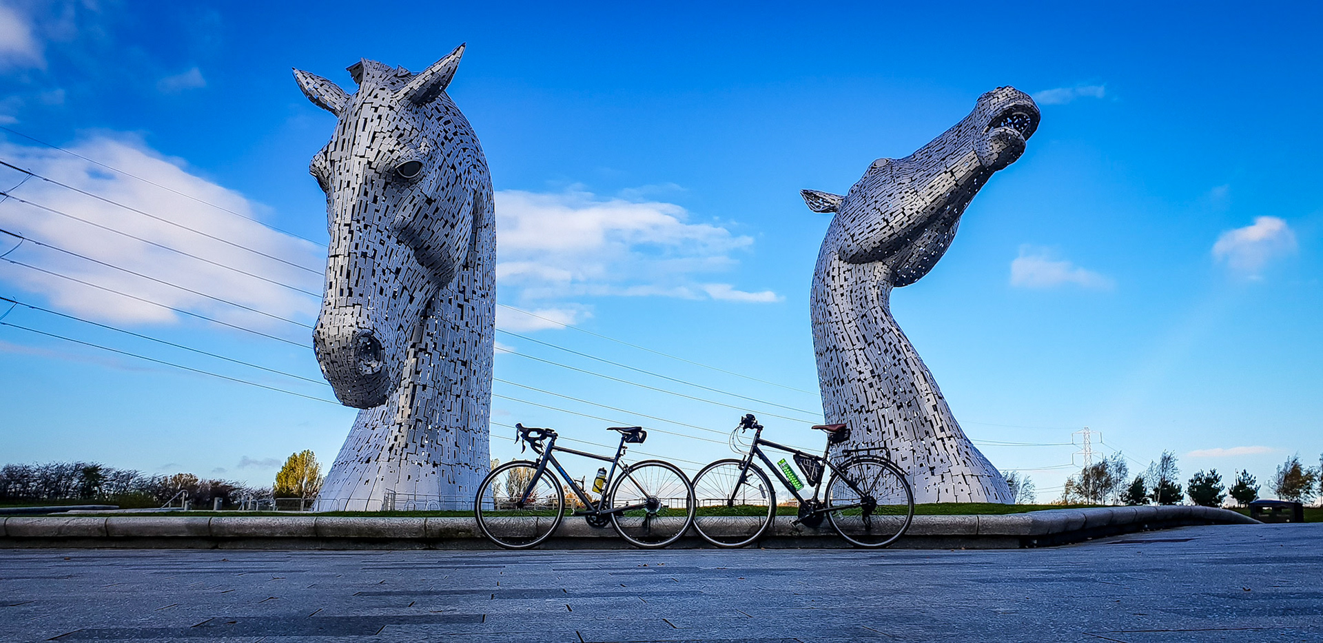 Cycle to The Kelpies - Lifestyle Photography