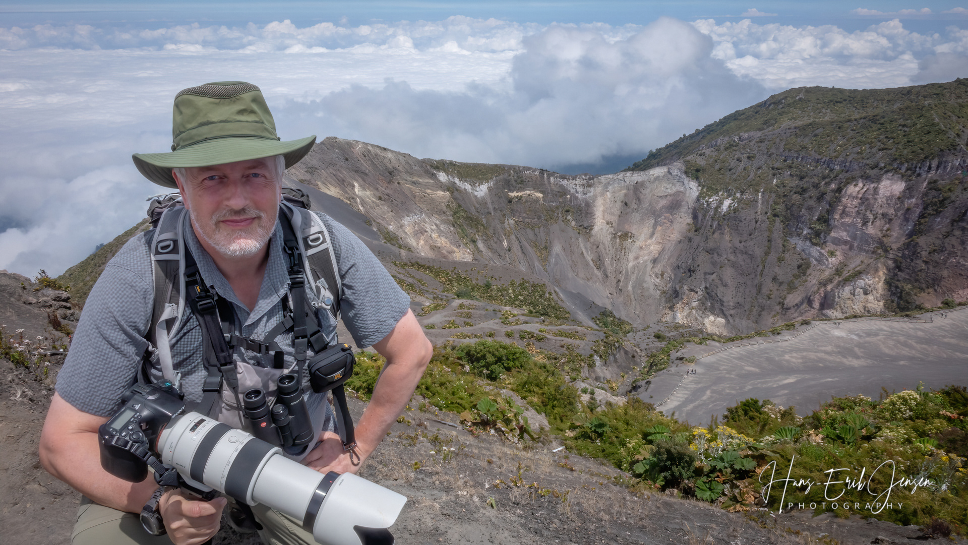 Volcan Irazu, Costa Rica, Februar 2016