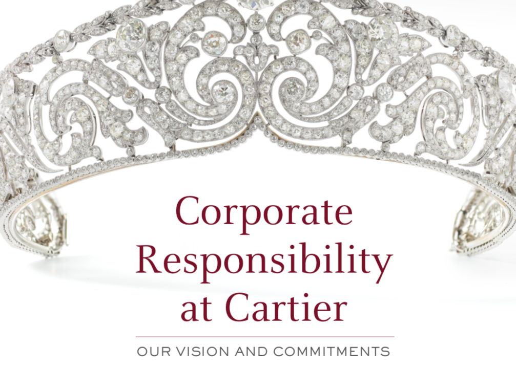 Sunhee Choi Corporate Responsibility Report for Cartier