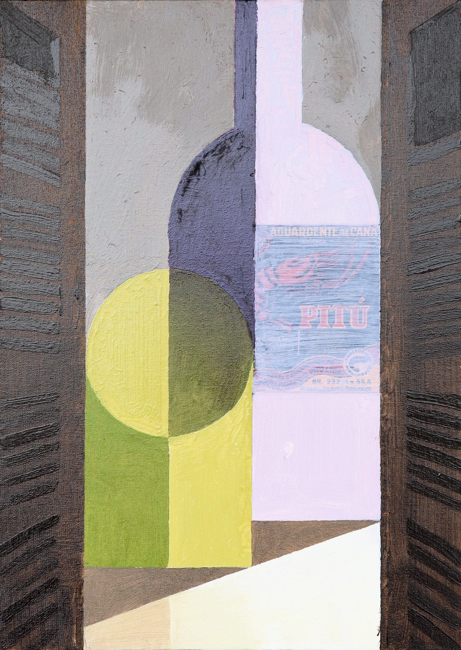 n.399 "Pitú" Oil on canvas. Year:2016  34 x 47cm