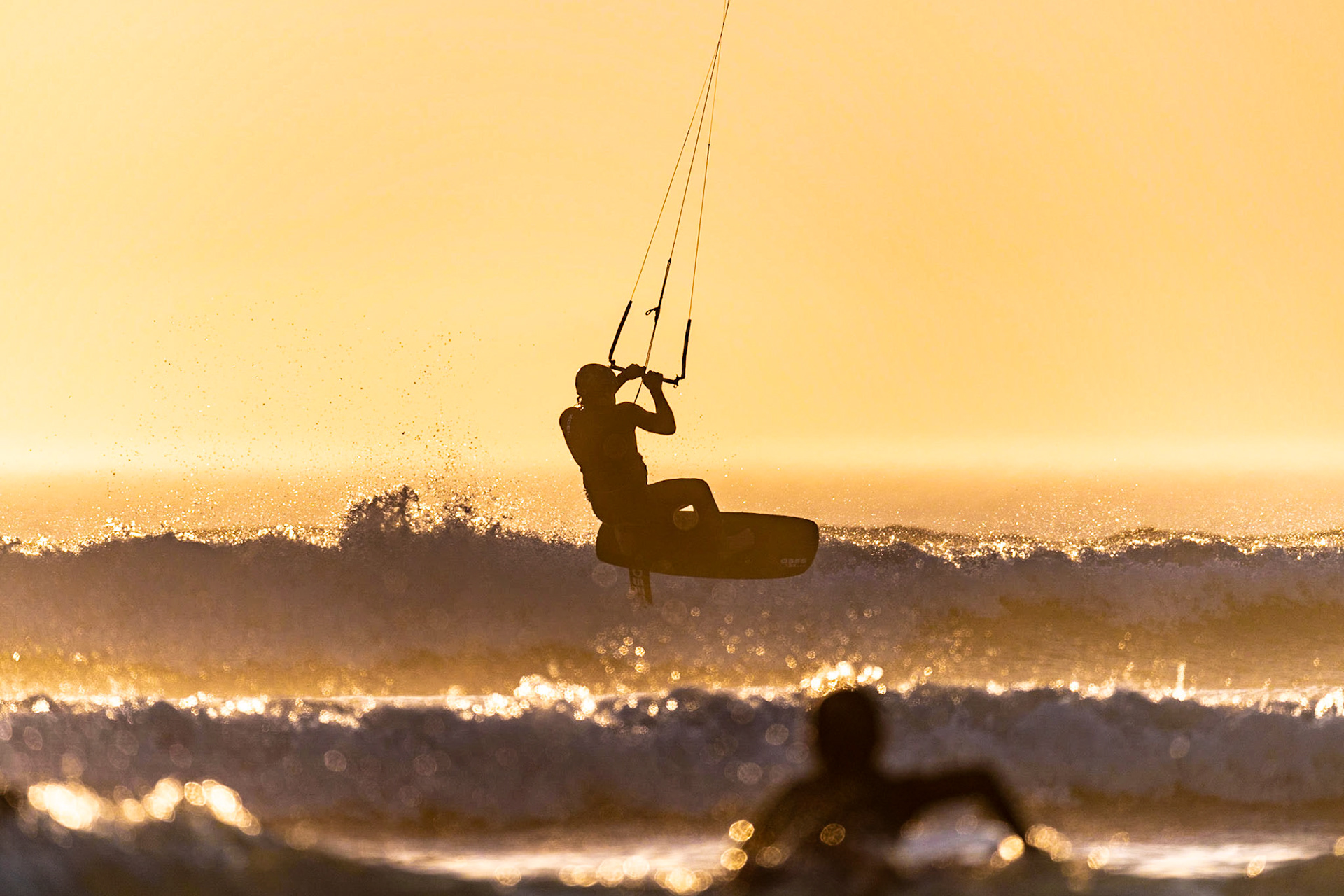 Foil Kiteboarding with Buzzi